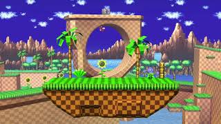 Green Hill Zone [Omega] | Super Smash Bros Ultimate stage.