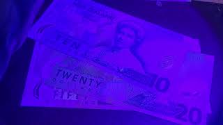 New Zealand UV Security features