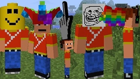 AWESOME HATS Mod Showcase Minecraft