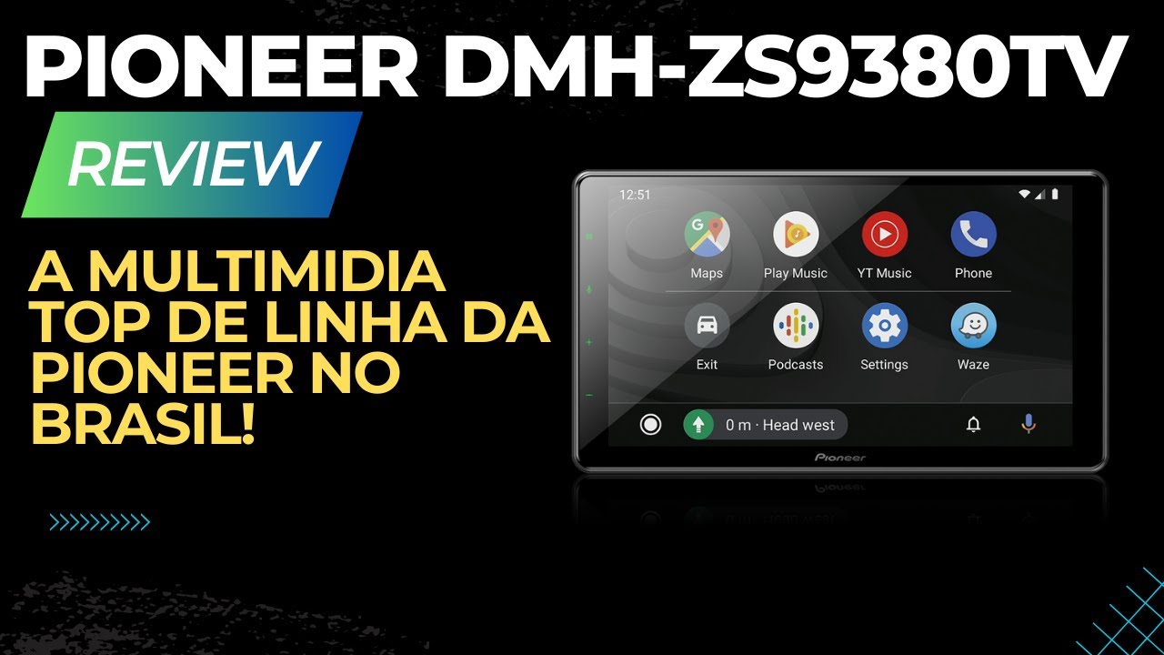 REVIEW CENTRAL MULTIMIDIA PIONEER DMH-ZS9380TV - YouTube