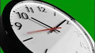 Intense Clock Ticking Green Screen Effect For Dramatic Countdown Scenes