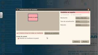 Abalar. Portátil Do Profesor Capítulo 1.Configuración Das Pantallas