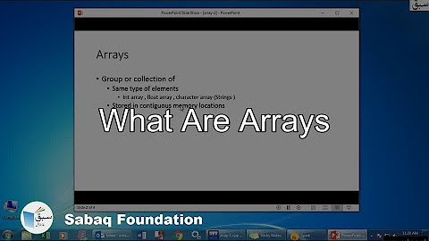 Arrays and Strings - YouTube