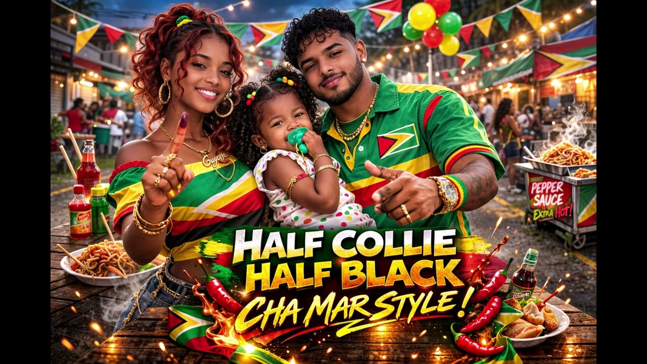 🔥 HALF COLLIE HALF BLACK REVERB #guyanesemusic #queensnewyork #trinidad #orlando #canada #suriname