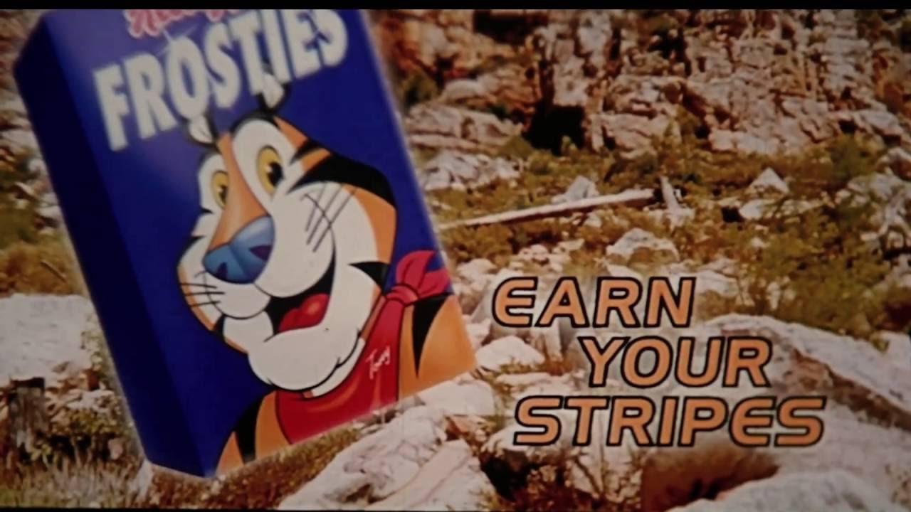 Kelloggs Frosties Tony the tigerEarn your stripes Cinema AD YouTube