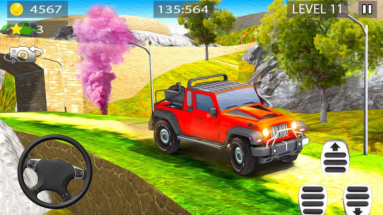 Offroad car Racing Game Android Gameplay FHD Jeep Car Game YouTube