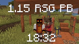Minecraft 1.15 RSG PB (18:32) by Cube1337x 894 views 2 years ago 19 minutes