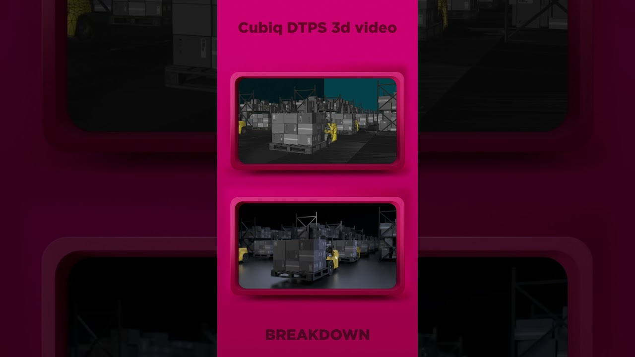 Redefining Logistics Efficiency | BTS Breakdown of Video | 3D Animation for AI Logistics