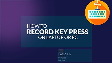 How to record key press on laptop or pc|Record keystroke