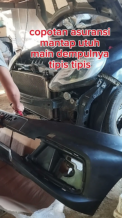 bumper mobilo lumayan mahal #copotan #perbaikanmobil  #dempulmobil