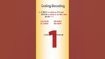 Coding Decoding reasoning important concepts with tricks 2 #reasoning #nimcet #cuet #awadhtechnical