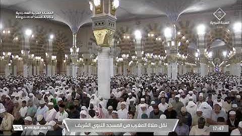 تلاوة من سورتي الواقعة 75-96 والحشر 18-21 للشيخ د.#أحمد_الحذيفي مغرب الأربعاء 3 جمادى الآخرة 1446هـ