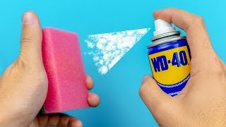 18 УДИВИТЕЛЬНЫХ ТРЮКОВ С WD-40