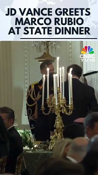 US VP JD Vance & Wife Usha Greet Secretary Marco Rubio At State Dinner | N18G | CNBC TV18