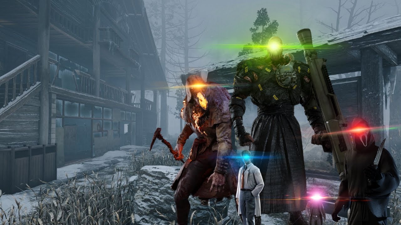 [DBD] The tale of a blonde guy, a crispy dude, a really sick guy, some scientist, and a dude