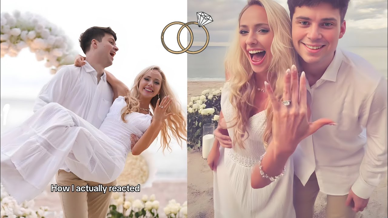 Natalie Reynolds And Zack Huelman Are Engaged 😱♥️ - YouTube