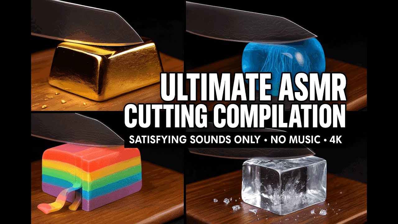 Ultimate ASMR Cutting Compilation 🔪 | Satisfying Sounds Only | No Music ...