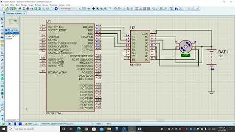 Proteus stepper motor