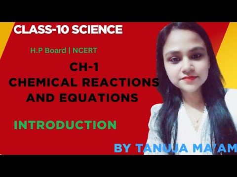 Class 10 Science Chapter -1 Chemical Reactions and Equations ...