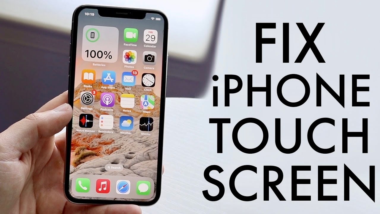 This Is How To Fix Your iPhone's Touch Screen Not Working YouTube