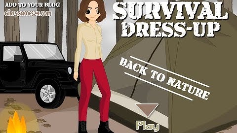Surival Dress Up (Games For Girls) @GirlsPrincess