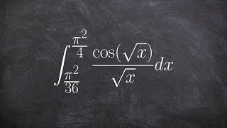 Evaluate the integral with trig u substitution
