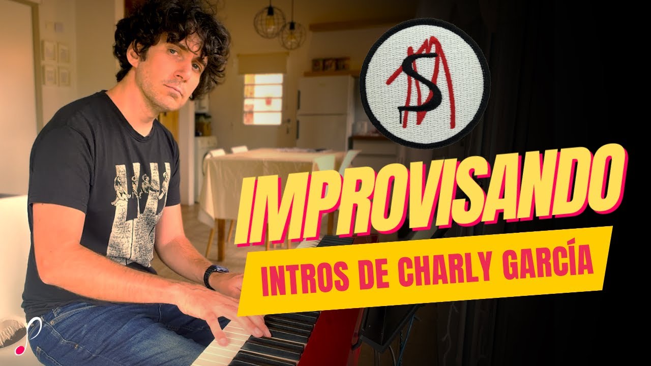 Tocando algunas intros de Charly