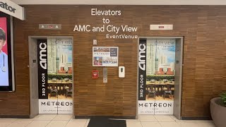 Montgomery KONE Traction Elevators at AMC Metreon in San Francisco, CA