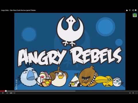 Angry Birds  - Star Wars Could this be a game? Rebels