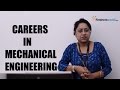 CAREERS IN MECHANICAL ENGINEERING 