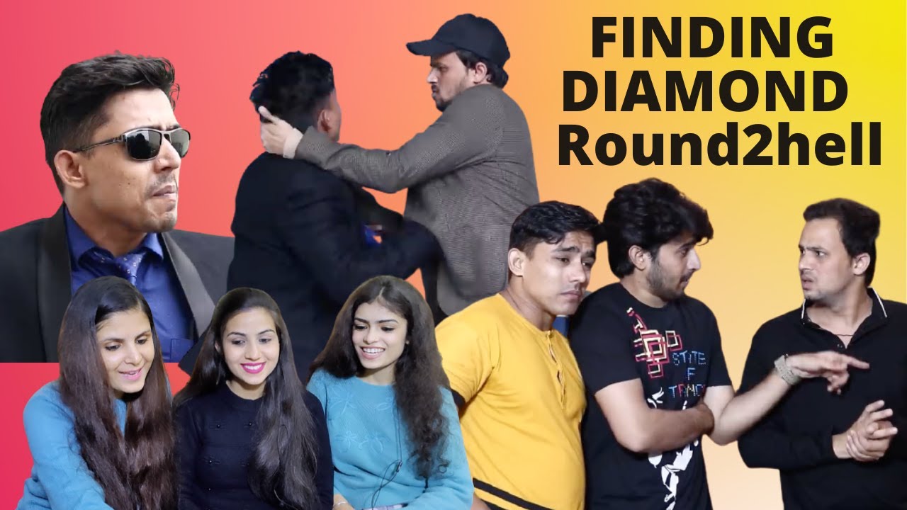 FINDING DIAMOND | Round2hell | R2h | REACTION - YouTube