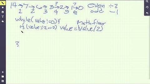 Leetcode 1342 (Easy) Number of Steps to Reduce a Number to Zero in Javascript