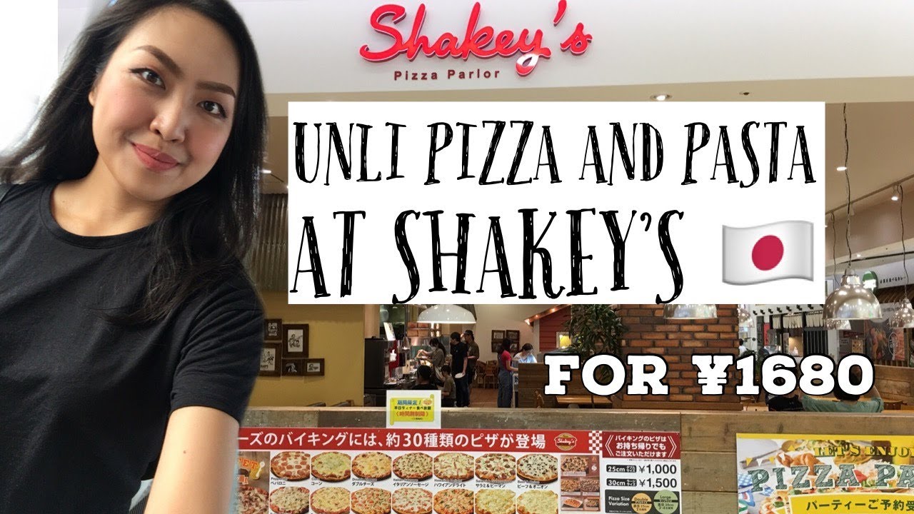 Unli Pizza and Pasta at Shakey's Japan 🇯🇵 YouTube