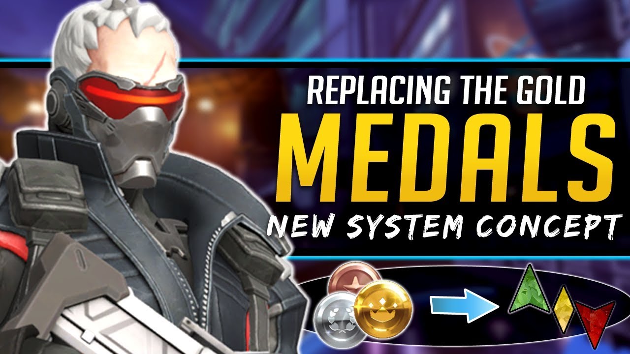Overwatch Gold Medal Replacement New Improved System Concept via /r