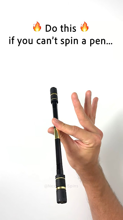 Do this if you can’t spin a pen 🔥