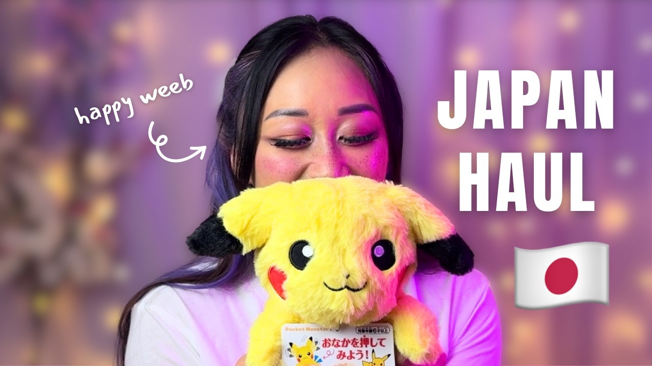 MASSIVE Japan Haul 🇯🇵 | Pokémon, Sanrio, DisneySea, Anime Figures & Clothes Cozy Shopping Haul!