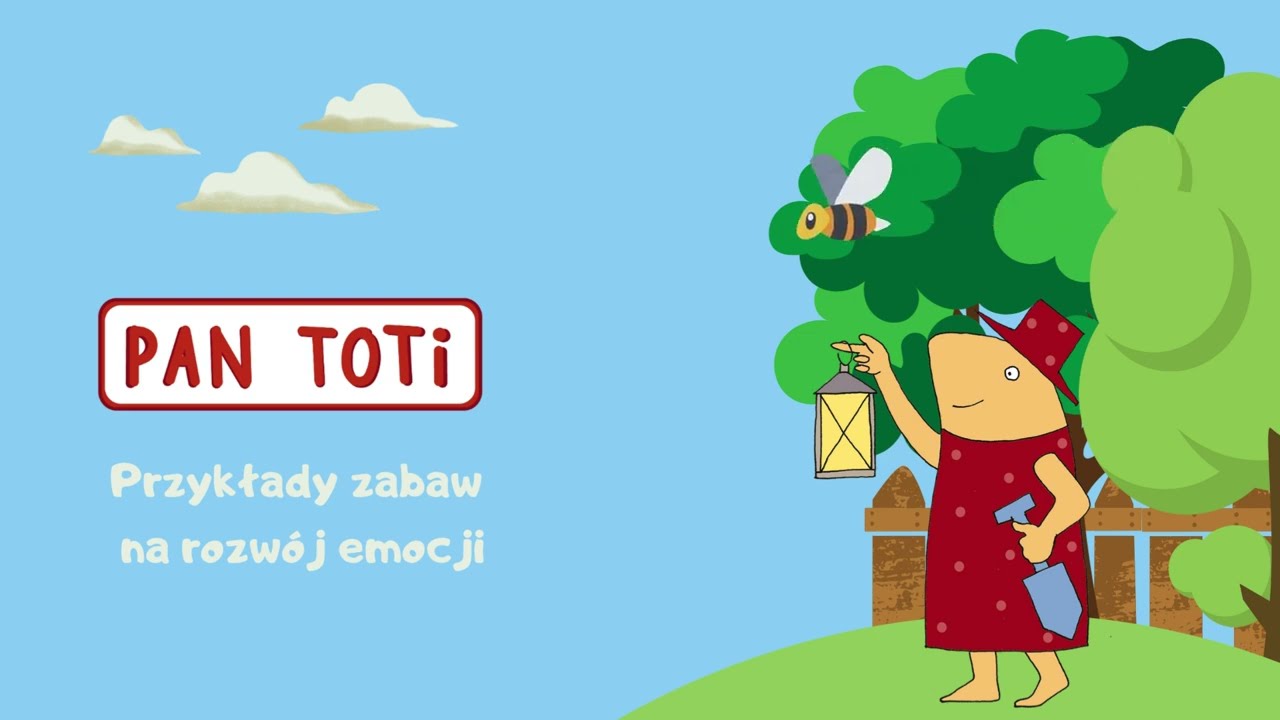 przykłady zabaw na rozwój emocji. Pan Toti i Przyjaciele