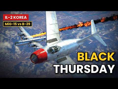 Il-2 Korea | Mig-15 bis | Black Thursday - Bomber intercept
