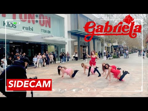 KPOP IN PUBLIC SIDECAM KATSEYE GABRIELA DANCE COVER DREAMY DREAM DANCE PTH AUSTRALIA 