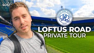 THIS STADIUM IS IN SOMEONE'S BACKYARD! Queens Park Rangers' Loftus Road Full Private Tour