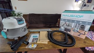 HAUSHOF 24V Cordless 2.5-Gallon Ultra Quiet Wet/Dry Vacuum Cleaner Review