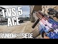 The 1v5 Ace Clutch - Aces Of July (Rainbow Six Siege)