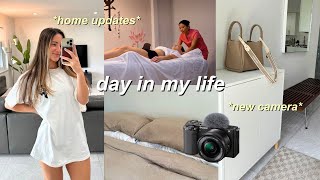 DAY IN THE LIFE | lots of home updates, new 4k camera, acupuncture, halara haul & more by Rachel Vinn 16,507 views 4 months ago 21 minutes