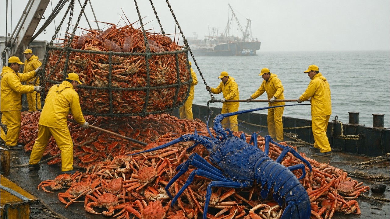 How Fishermen Make $190,000 in 6 Days: Giant Spiny Lobster Fishing | Deep Sea Documentary