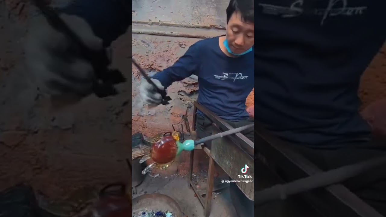 Glass goldfish making 🐠🎏