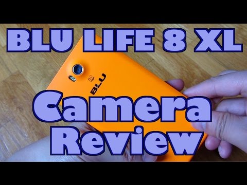 BLU Life 8 XL (2015) - Full Camera Review and Demo