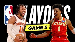 Atlanta Hawks vs New York Knicks GAME 5 Highlights | April 28, 2026 - Playoffs