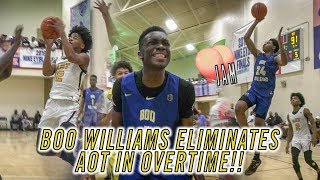 2019 Peach Jam: AOT\/Boo Williams quarterfinals settled by Mark Williams and Zion Harmon in OT!