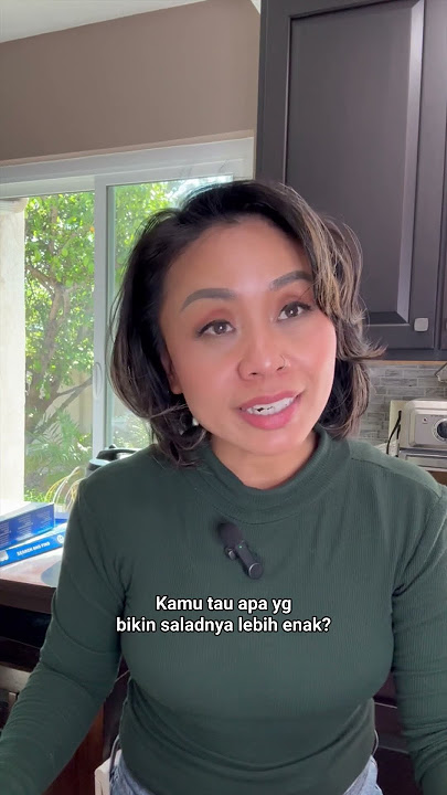 Orang Amerika bikin salad buah