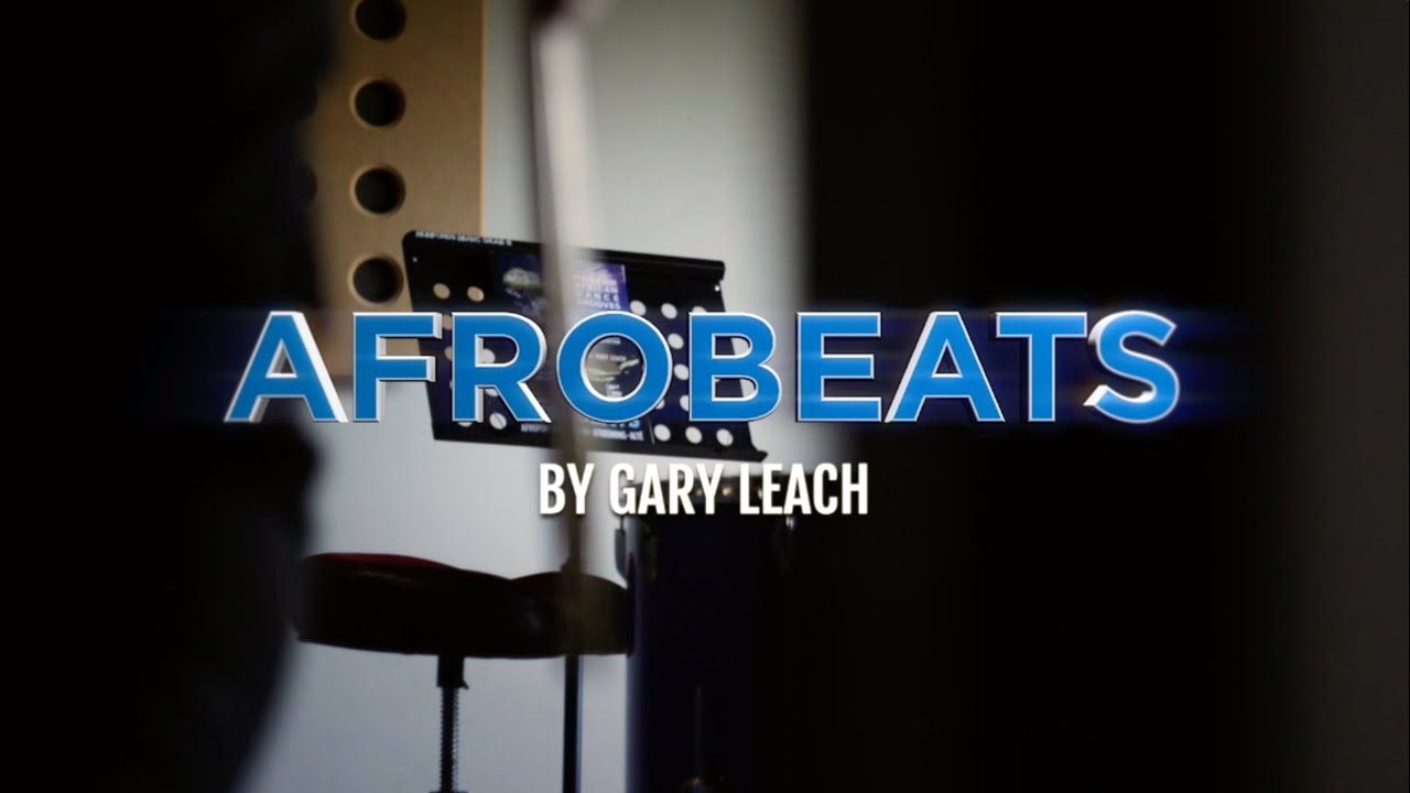 Afrobeats for Drum Kit & Digital Audio Workstation book. Intermediate Groove demo - Bounce by Ruger